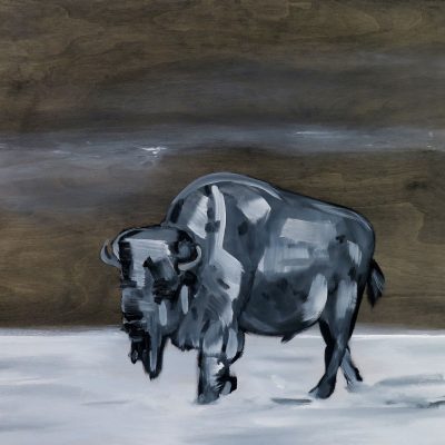 2021_paintings_bison-revolution_09_adrian-stimson